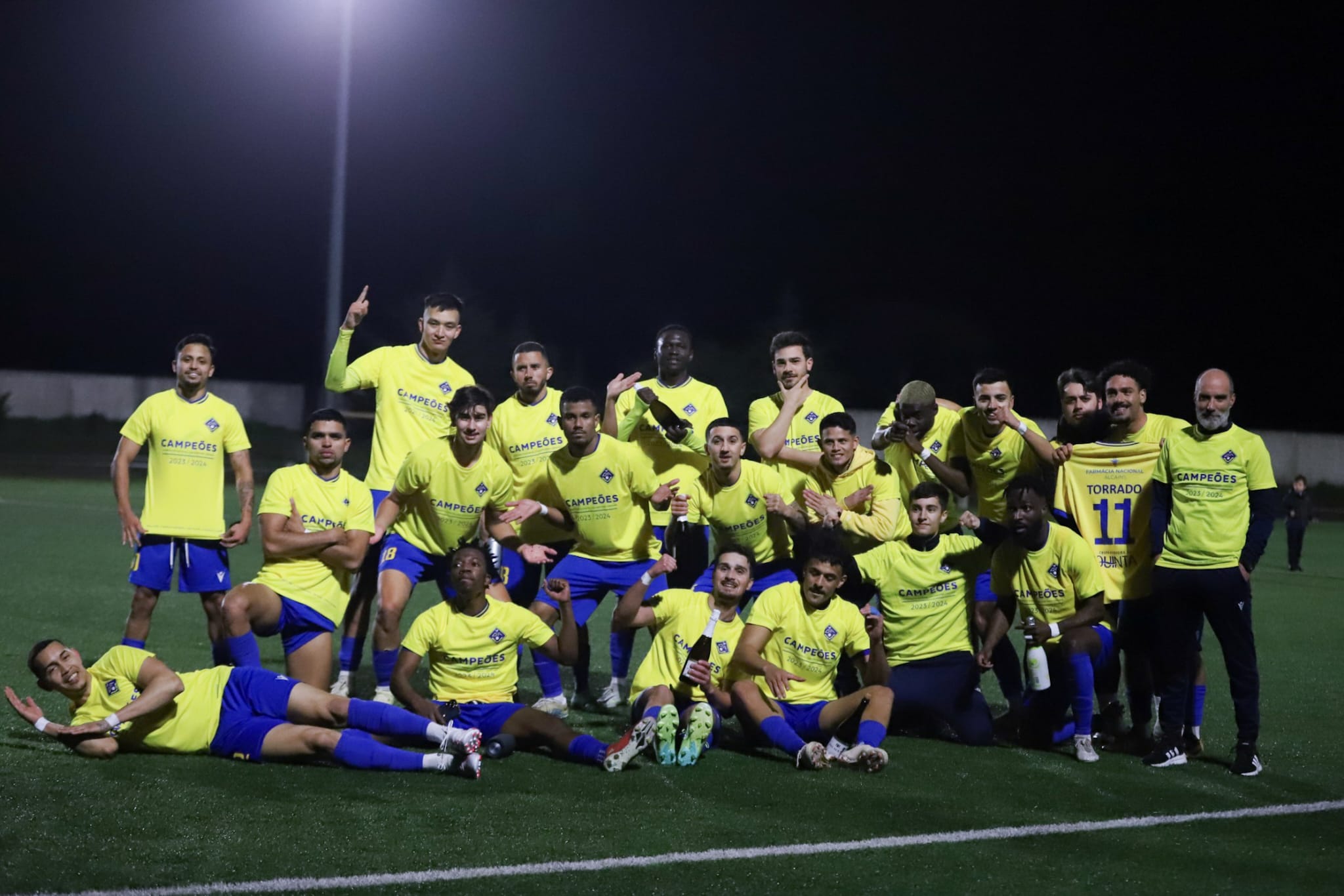 Futebol: CD Alcains conquista Liga Comtessse Lisbonne I Divisão
